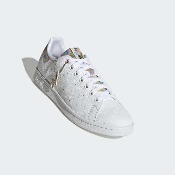 Zapatillas Adidas Disney Stan Smith Mujer Chile Blancas - WYKLTN267