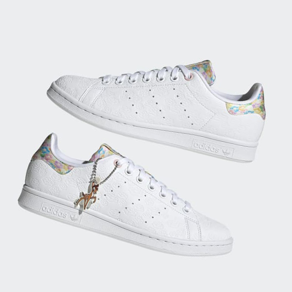 Zapatillas Adidas Disney Stan Smith Mujer Chile Blancas - WYKLTN267