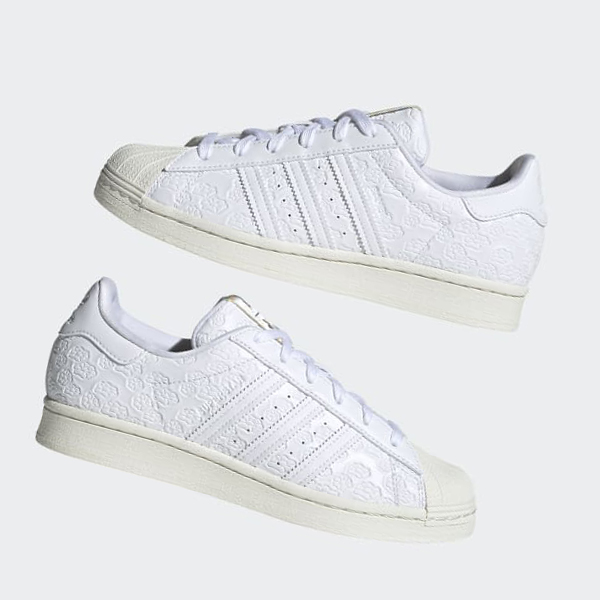 Zapatillas Adidas Disney Superstar Mujer Chile Blancas - XADFTP162