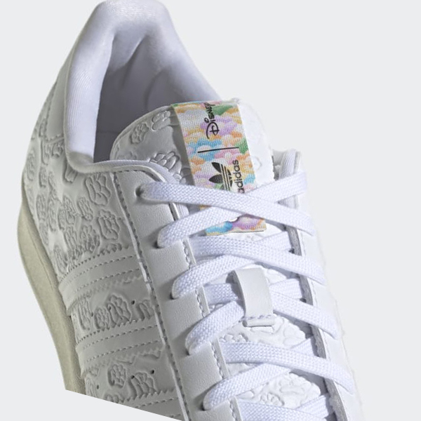 Zapatillas Adidas Disney Superstar Mujer Chile Blancas - XADFTP162