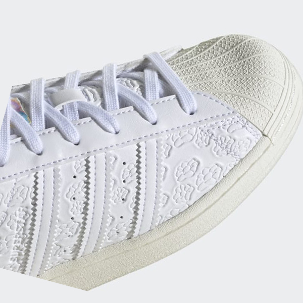 Zapatillas Adidas Disney Superstar Mujer Chile Blancas - XADFTP162