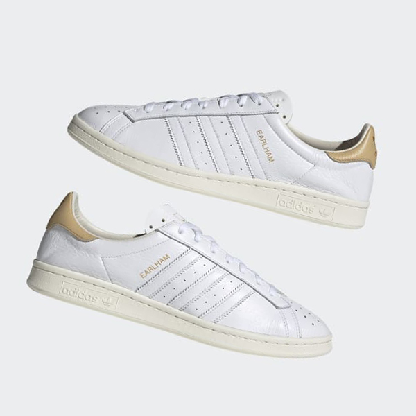 Zapatillas Adidas Earlham Mujer Chile Blancas - DBYTVG905