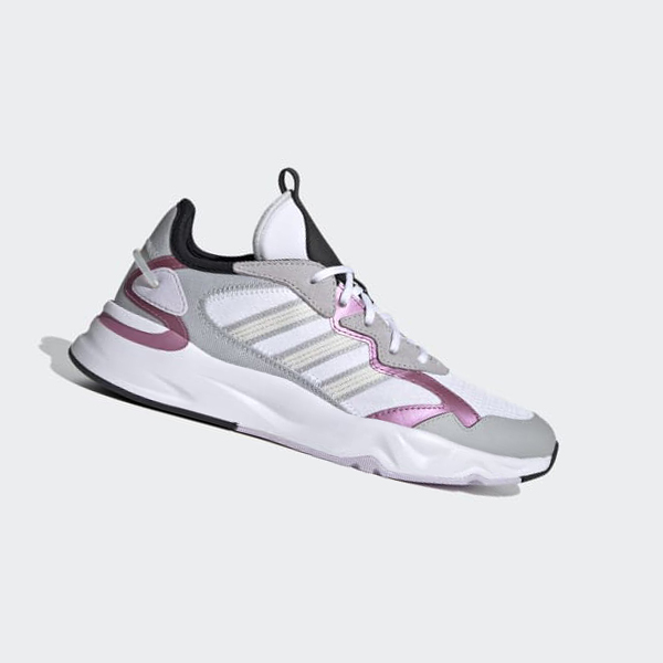 Zapatillas Adidas Futureflow Mujer Chile Blancas - BEDQTM349