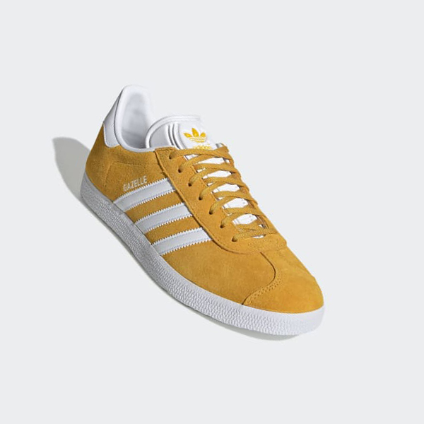 Zapatillas Adidas Gazelle Mujer Chile Amarillo - YVURCA806