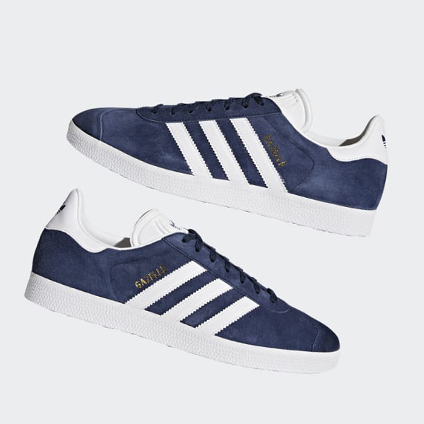 Zapatillas Adidas Gazelle Mujer Chile Azules - KIQJHB549