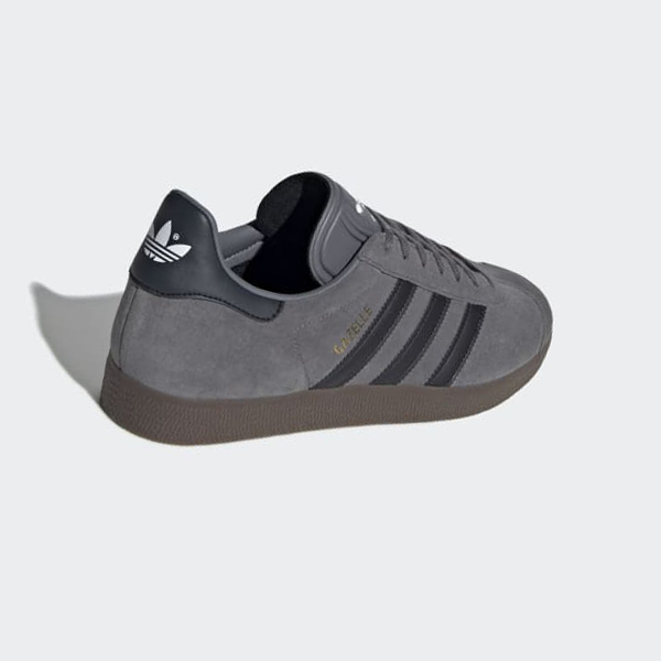 Zapatillas Adidas Gazelle Mujer Chile Gris - BWDOXV694