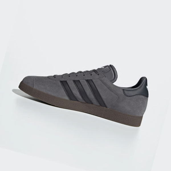 Zapatillas Adidas Gazelle Mujer Chile Gris - BWDOXV694