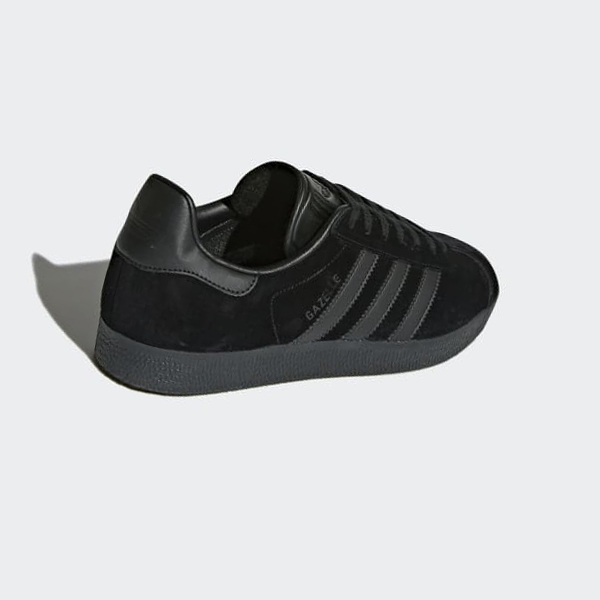 Zapatillas Adidas Gazelle Mujer Chile Negras - HBLEPS189