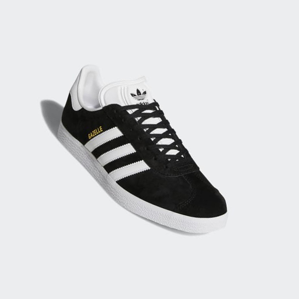 Zapatillas Adidas Gazelle Mujer Chile Negras - JAQOUF843