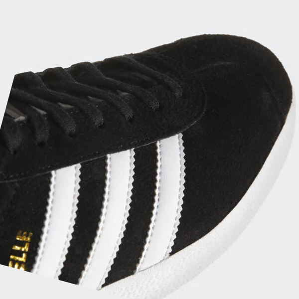 Zapatillas Adidas Gazelle Mujer Chile Negras - JAQOUF843