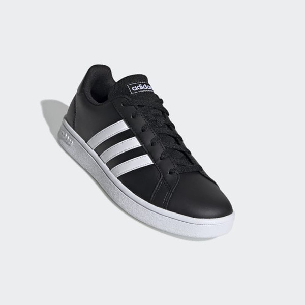 Zapatillas Adidas Grand Court Base Mujer Chile Negras - DQXNBV305