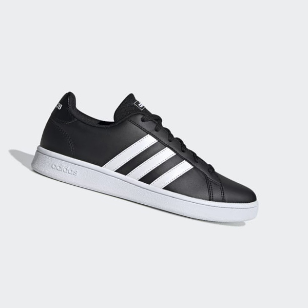 Zapatillas Adidas Grand Court Base Mujer Chile Negras - DQXNBV305