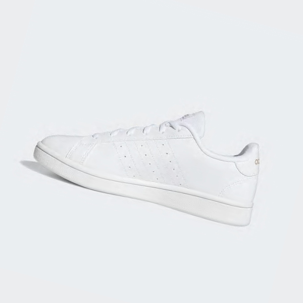 Zapatillas Adidas Grand Court Base Mujer Chile Blancas - HKISYW920