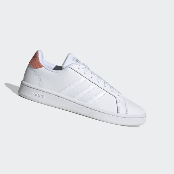 Zapatillas Adidas Grand Court Base Mujer Chile Blancas - OCYMAX257