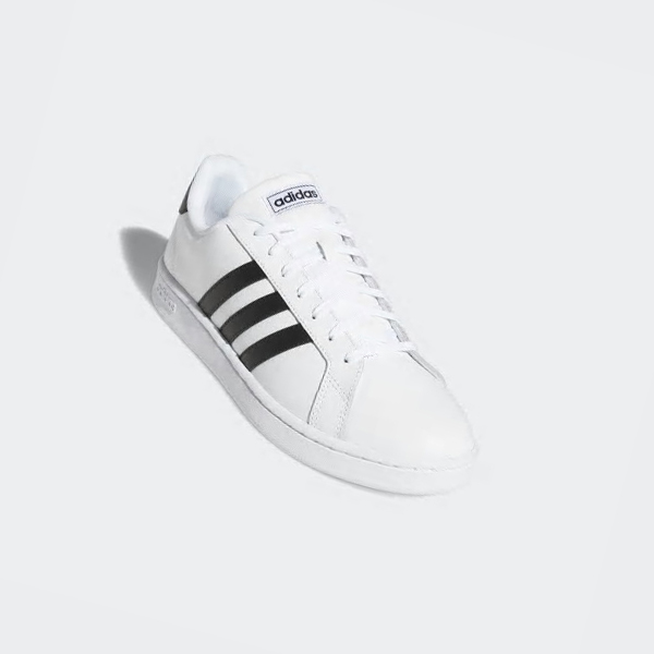 Zapatillas Adidas Grand Court Hombre Chile Blancas - AYPHME726