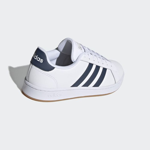 Zapatillas Adidas Grand Court Hombre Chile Blancas - MNGASU063