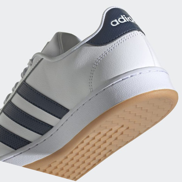 Zapatillas Adidas Grand Court Hombre Chile Blancas - MNGASU063