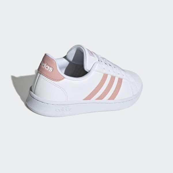 Zapatillas Adidas Grand Court Mujer Chile Blancas - FYJXPZ310