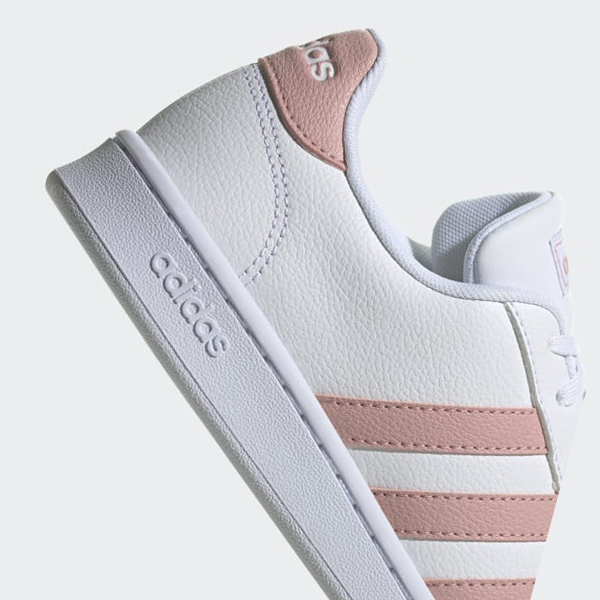 Zapatillas Adidas Grand Court Mujer Chile Blancas - FYJXPZ310