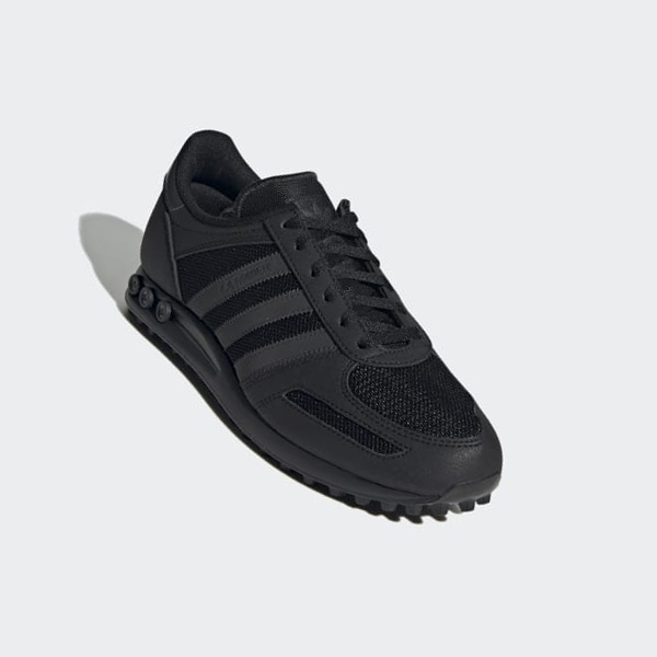 Zapatillas Adidas LA Trainer Mujer Chile Negras - NVGYIU813