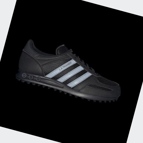 Zapatillas Adidas LA Trainer Mujer Chile Negras - NVGYIU813