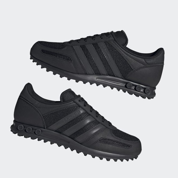 Zapatillas Adidas LA Trainer Mujer Chile Negras - NVGYIU813