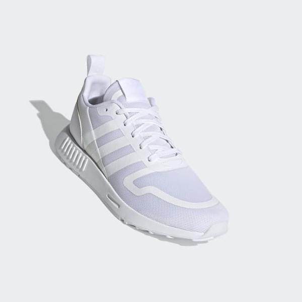 Zapatillas Adidas Multix Mujer Chile Blancas - QCDFJL625