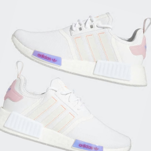 Zapatillas Adidas NMD_R1 Mujer Chile Blancas - IXLYWC508