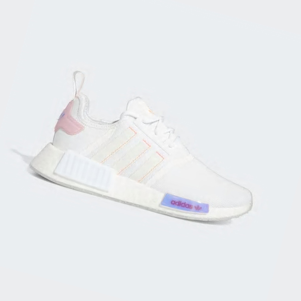 Zapatillas Adidas NMD_R1 Mujer Chile Blancas - IXLYWC508