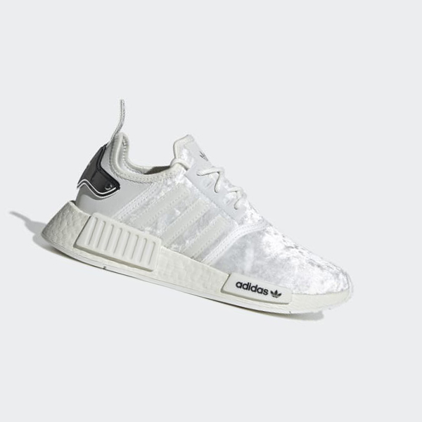 Zapatillas Adidas NMD_R1 Mujer Chile Blancas - QTUKVE972