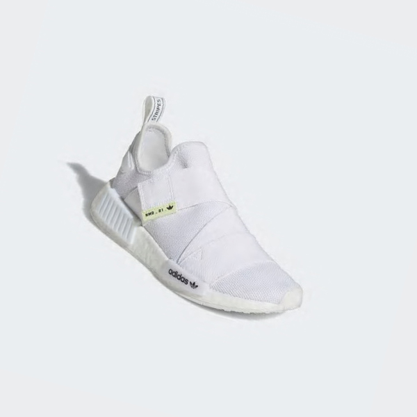 Zapatillas Adidas NMD_R1 Mujer Chile Blancas - RLUHTB529