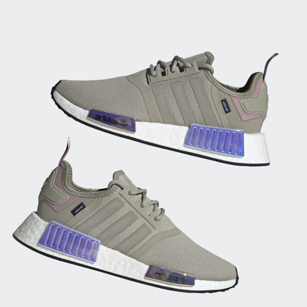 Zapatillas Adidas NMD_R1 Mujer Chile Gris - XHQMJR871