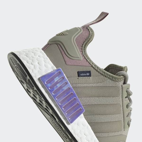 Zapatillas Adidas NMD_R1 Mujer Chile Gris - XHQMJR871