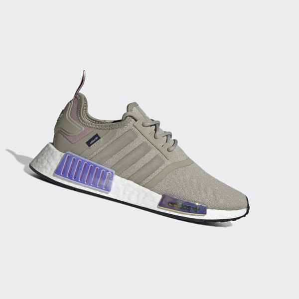 Zapatillas Adidas NMD_R1 Mujer Chile Gris - XHQMJR871