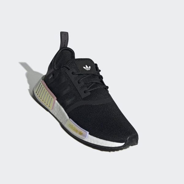 Zapatillas Adidas NMD_R1 Mujer Chile Negras - AJYZKW438