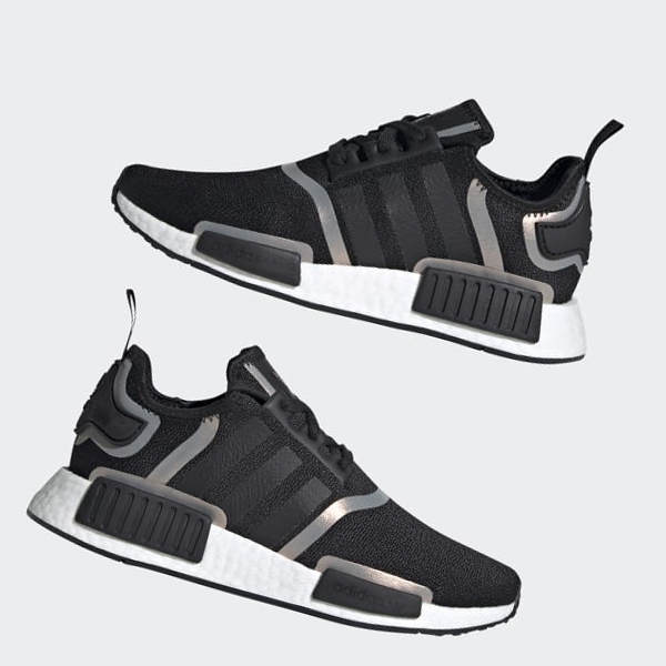 Zapatillas Adidas NMD_R1 Mujer Chile Negras - DTZJBG951