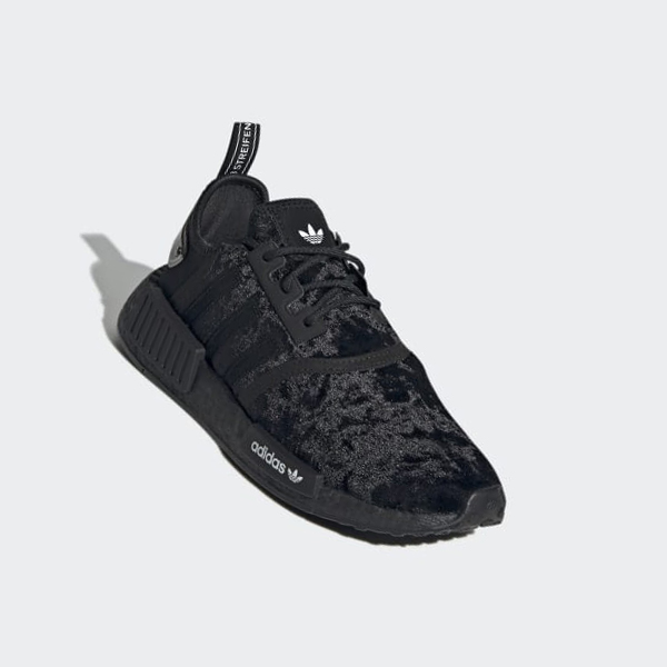 Zapatillas Adidas NMD_R1 Mujer Chile Negras - JNHFVK708