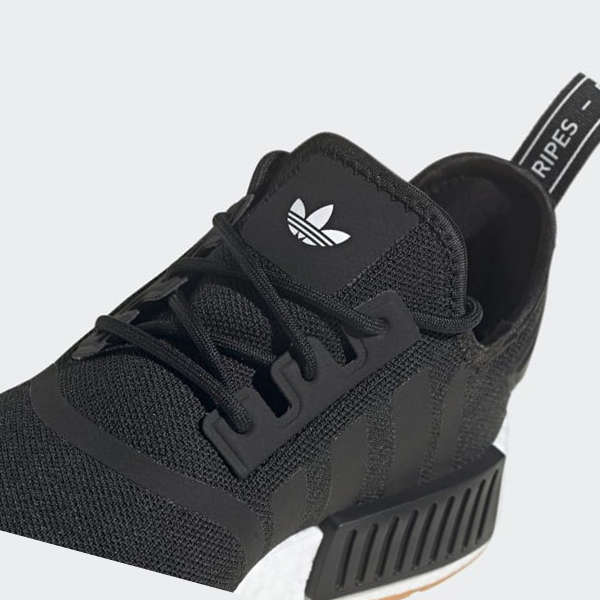 Zapatillas Adidas NMD_R1 Primeblue Mujer Chile Negras - BJHPRT851