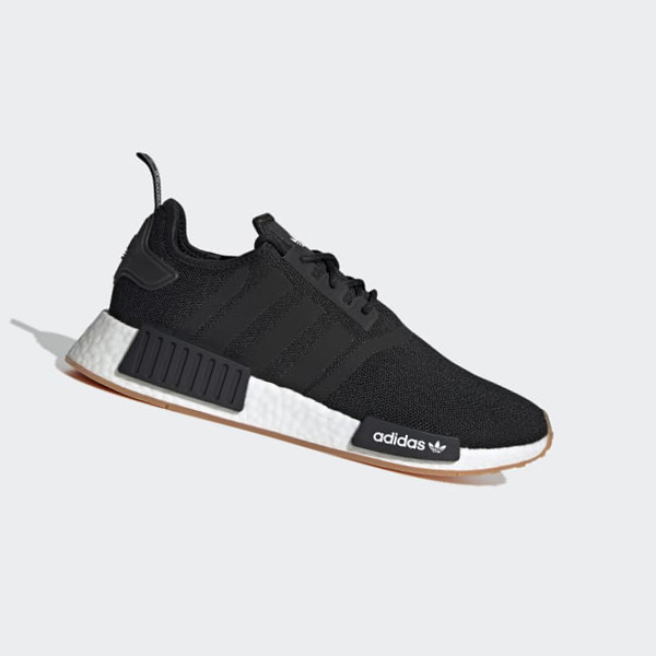 Zapatillas Adidas NMD_R1 Primeblue Mujer Chile Negras - BJHPRT851