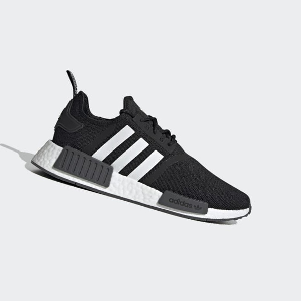 Zapatillas Adidas NMD_R1 Primeblue Mujer Chile Negras - EULCZY460