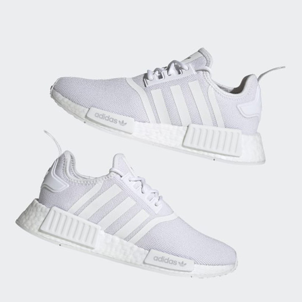 Zapatillas Adidas NMD_R1 Primeblue Mujer Chile Blancas - GONDVR431