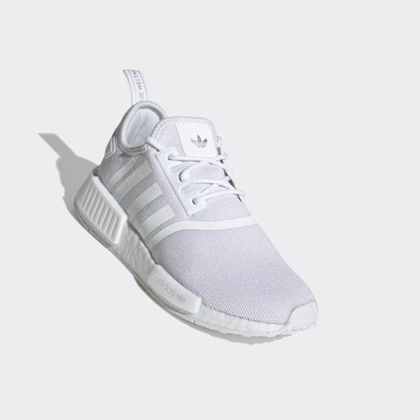 Zapatillas Adidas NMD_R1 Primeblue Mujer Chile Blancas - GONDVR431