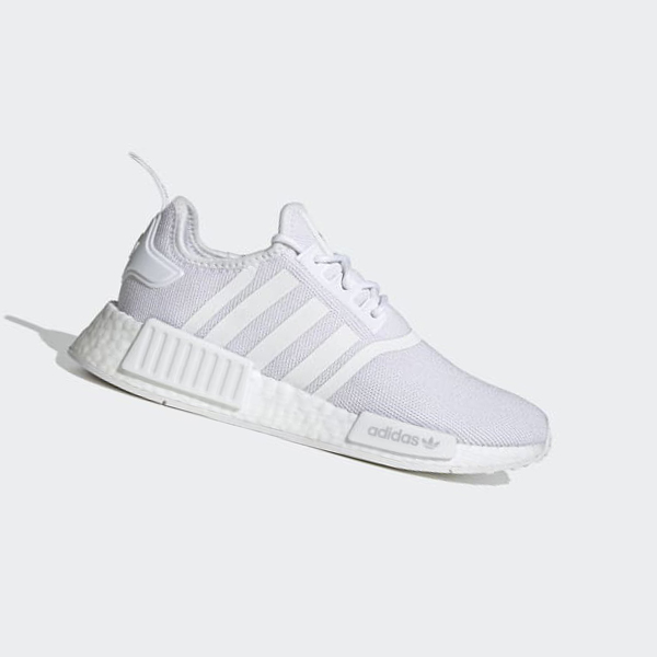 Zapatillas Adidas NMD_R1 Primeblue Mujer Chile Blancas - GONDVR431