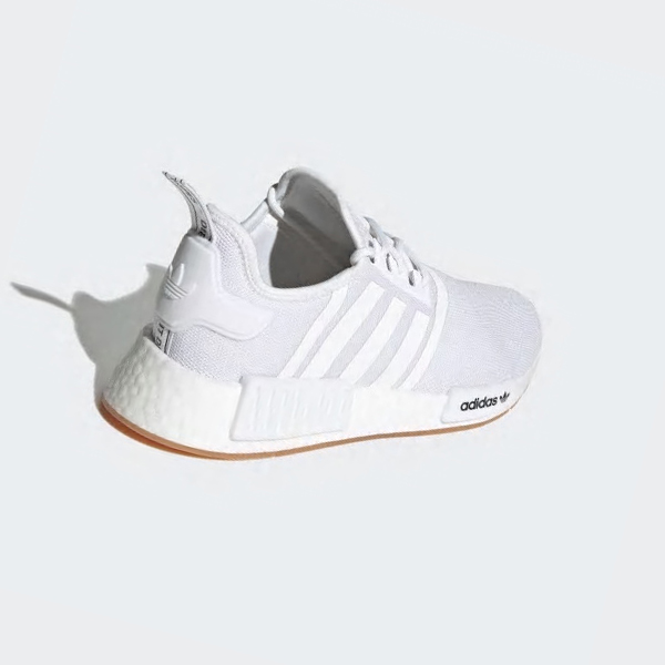 Zapatillas Adidas NMD_R1 Primeblue Mujer Chile Blancas - OAQMTU831