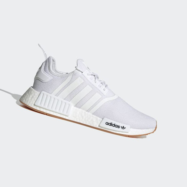 Zapatillas Adidas NMD_R1 Primeblue Mujer Chile Blancas - OAQMTU831