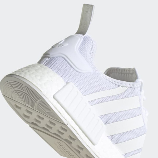 Zapatillas Adidas NMD_R1 Primeblue Mujer Chile Blancas - QINRLJ659