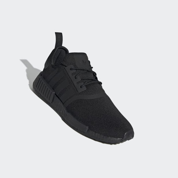 Zapatillas Adidas NMD_R1 Primeblue Mujer Chile Negras - SBITRL237