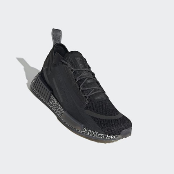 Zapatillas Adidas NMD_R1 Spectoo Hombre Chile Negras - ALIDJQ409