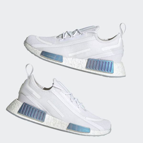 Zapatillas Adidas NMD_R1 Spectoo Mujer Chile Blancas - AMZPWL630