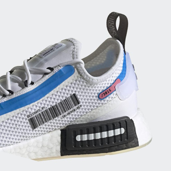 Zapatillas Adidas NMD_R1 Spectoo Mujer Chile Blancas - QPHUDT257